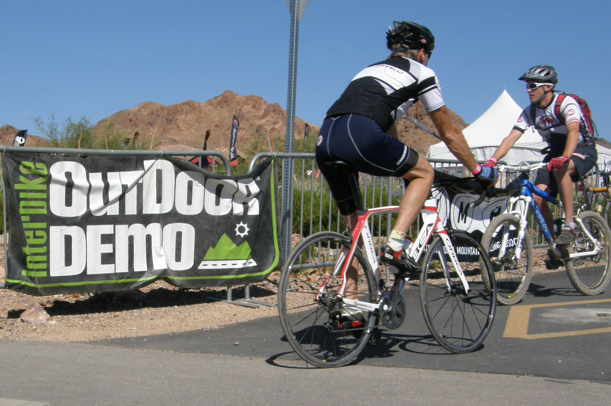 Interbike new show ‘Fall CycloFest’ is a demo event for retailers as well as consumers. – Photo Bike Europe