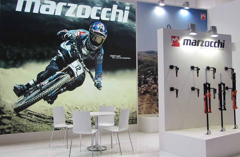 Why did Tenneco invest in such a booth at Eurobike after they have decided to cease the operation by the end of this year? – Photo Bike Europe