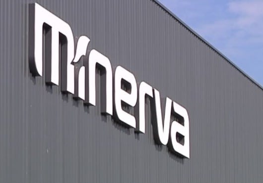 Only three years ago Minerva invested in a new building with a large warehouse to be ready for the future. – Photo Minerva