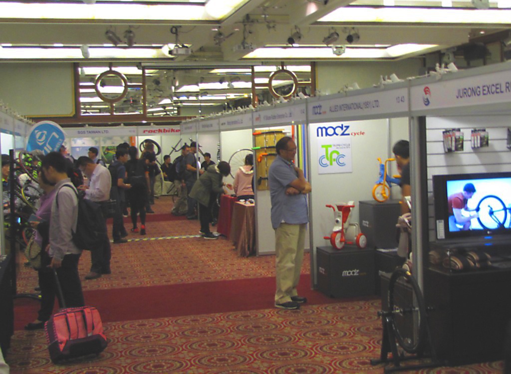 This year the main growth for the Taichung Bike Week comes from visiting distributors, but this doesn’t result in jammed packed corridors yet. - Photo Bike Europe