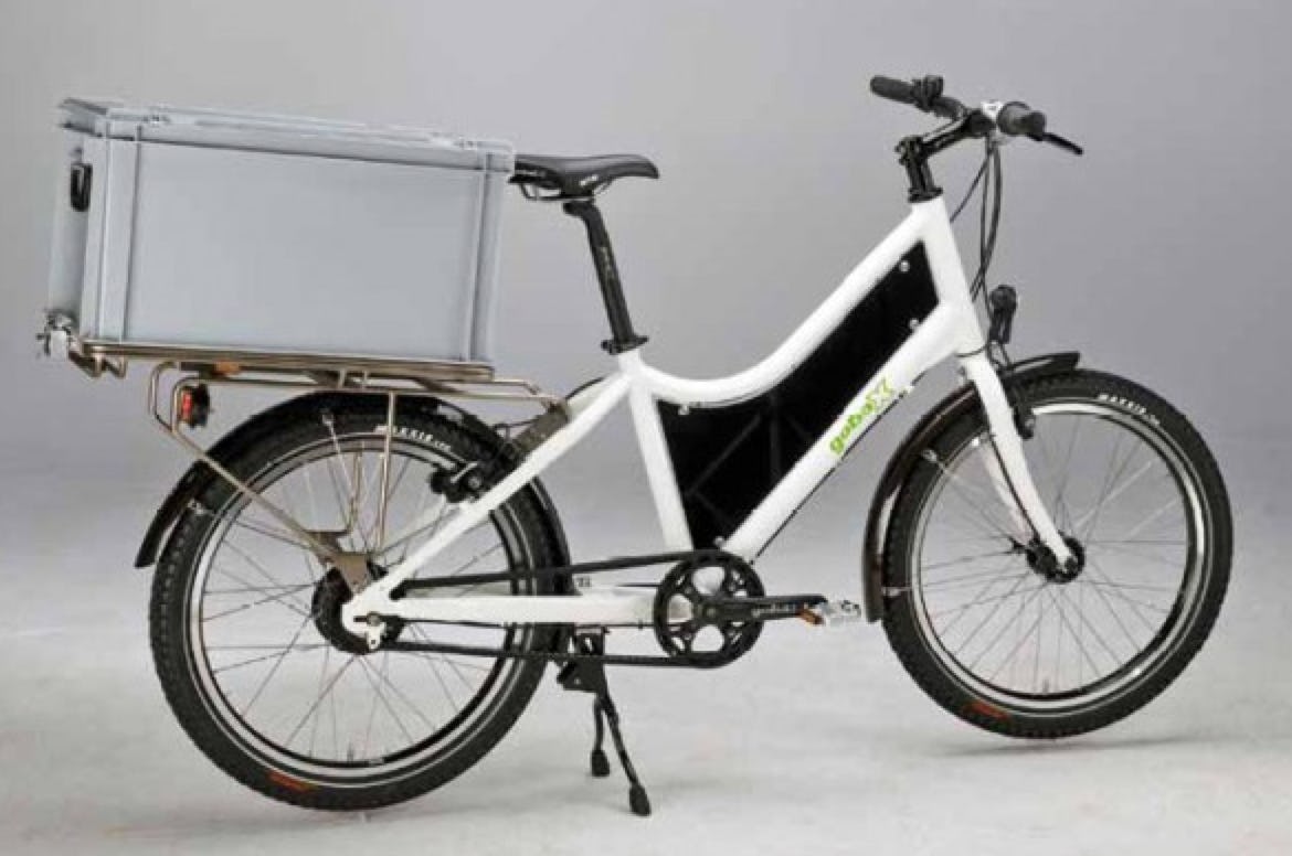 One of the Gobax cargobikes. – Photo Gobax