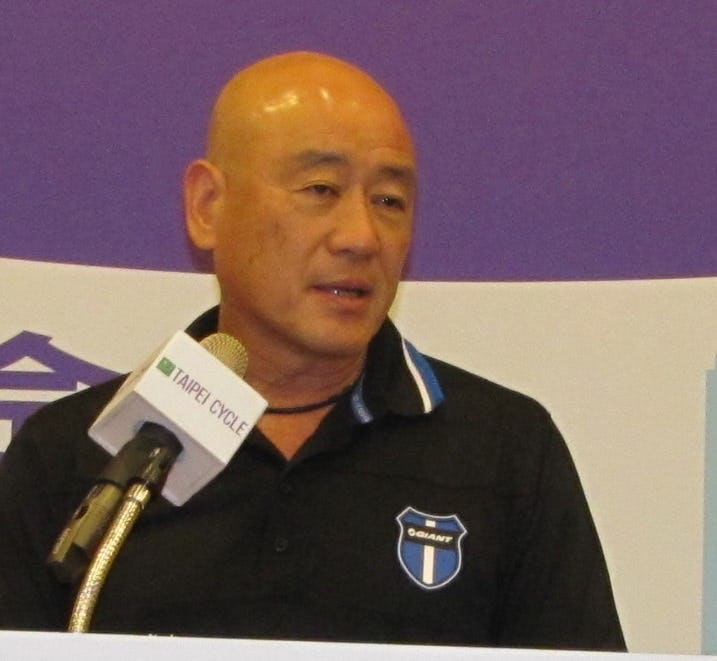 Giant自行車執行長羅祥安說:「世界上人口只有18%的人有騎自行車,我們的任務是讓這個數字有所成長。」-Photo Bike Europe。