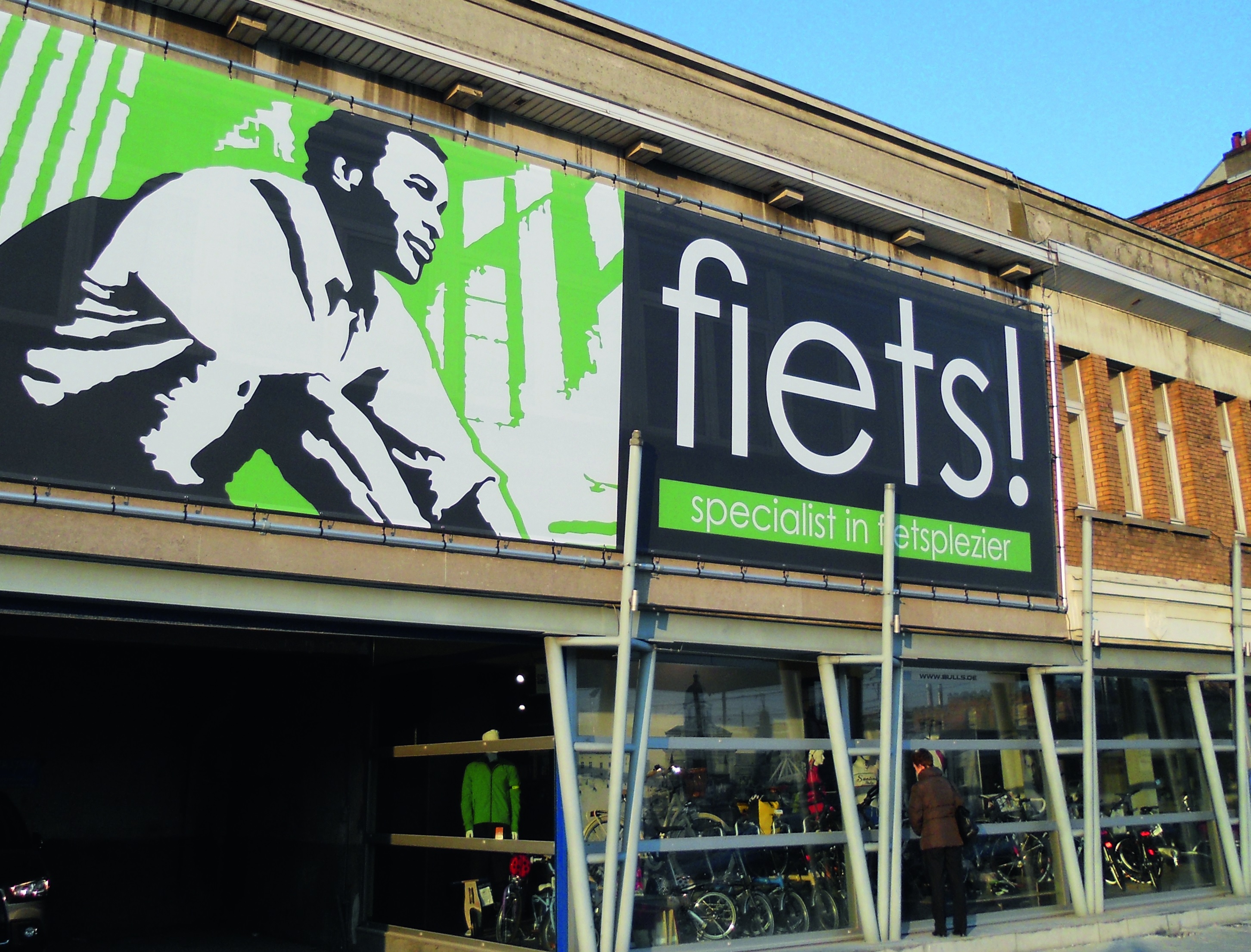 銷售的成長對比利時自行車的貿易有著正面的影響。– Photo FietsXL! Gent