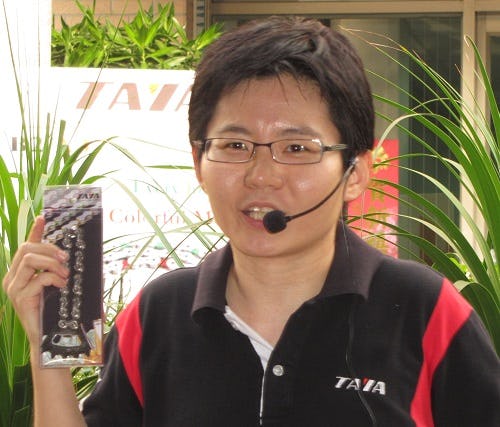 ‘Our decision to maintain the majority of our production in Taiwan, worked out well for us,’ said Jill Wu of Taya Chain. – Photo Bike Europe