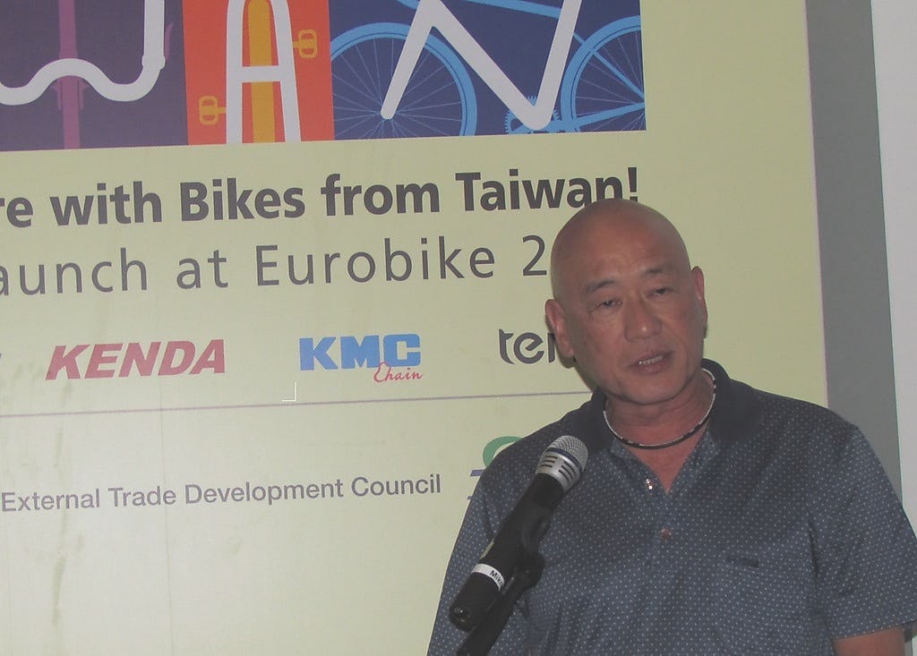 台灣自行車輸出業同業公會主席同時也是Giant執行長羅祥安說：「我們可以在國際市場上持續增長我們的產業。」- Photo Bike Europe