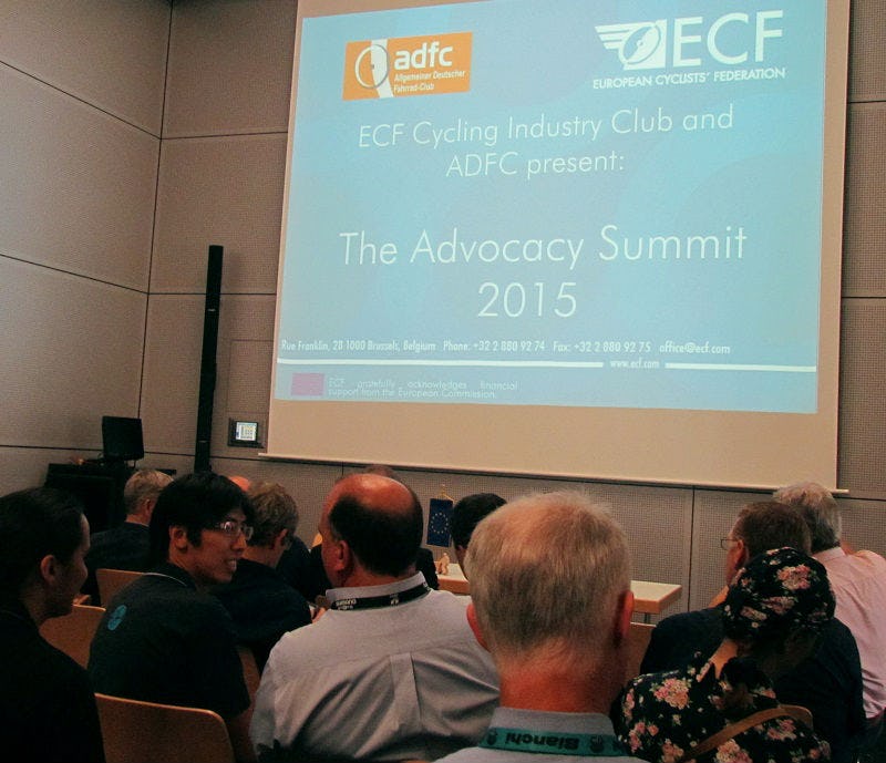 The Advocacy Summit will take place on March 2nd. - Photo Bike Europe 