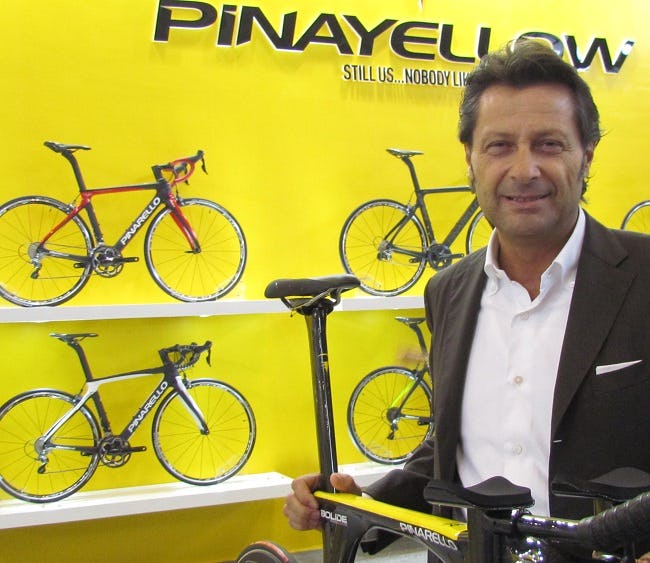 Fausto Pinarello’s Eurobike pull-out is because of, ‘Radically changed business strategies.’ – Photo Bike Europe