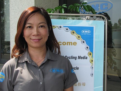 “We certainly see new business opportunities in India and South America,” says KMC’s vice-president Deborah Wu. – Photo Bike Europe