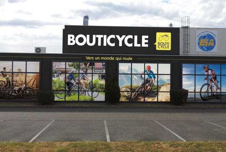 The recently opened Bouticycle in Mirabel. – Photo Bouticycle