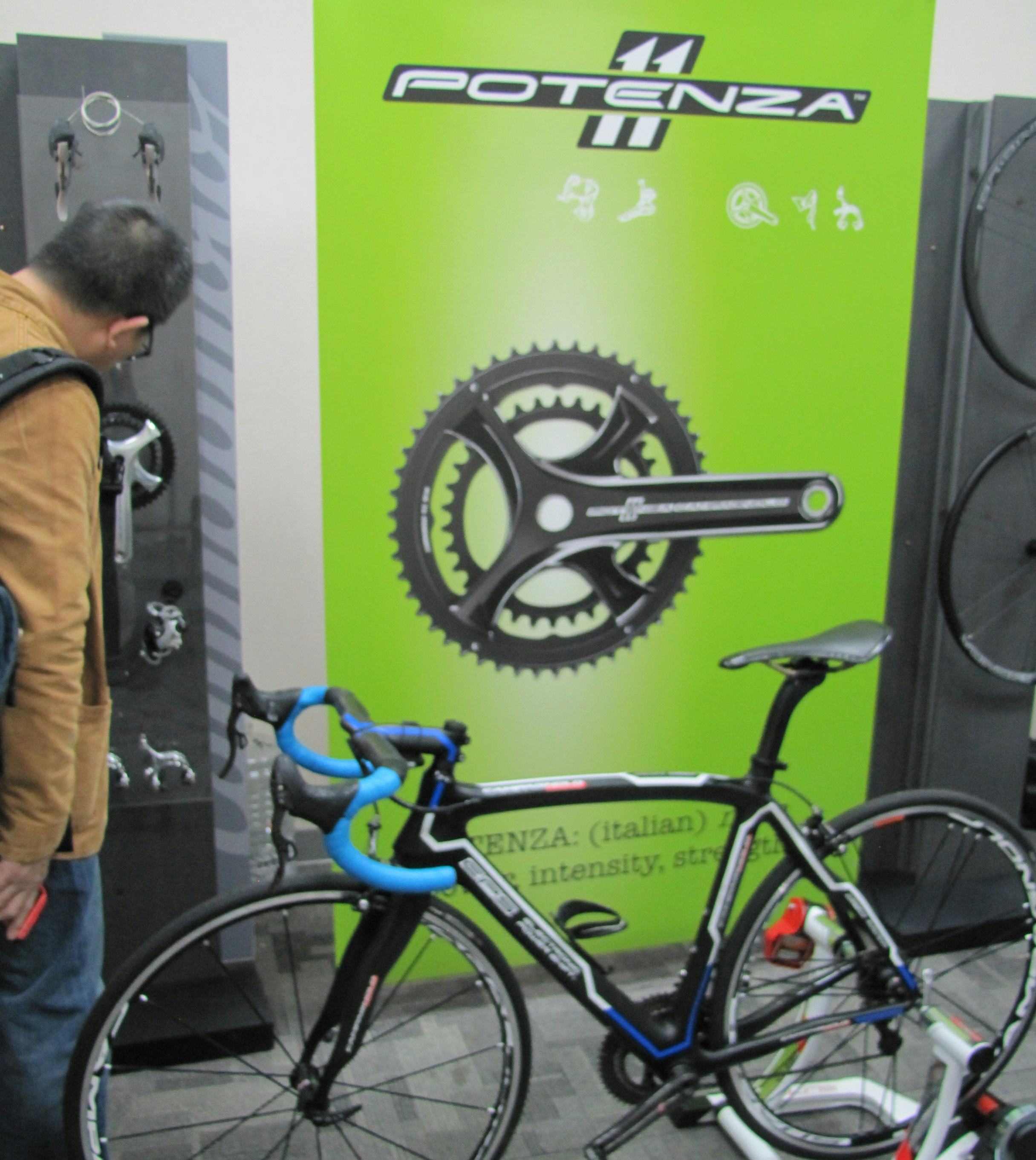 Campagnolo adjusted its market approach by offering a group set at the mid-end of the market. – Photo Bike Europe