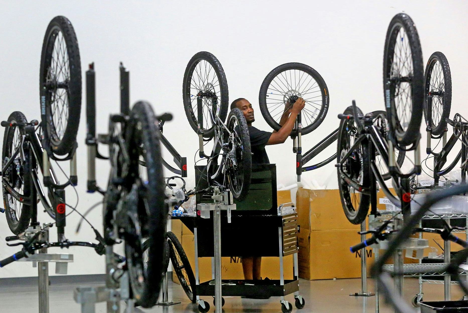 Local production of e-bikes in the USA takes place only on a limited scale. – Photo Bike Europe