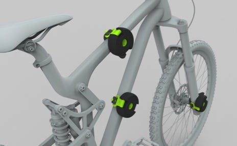 The Bopworx avoids damaged from bike to bike contact or from other objects. – Photo Bopworx
