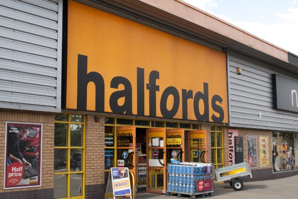 ‘Halfords UK to develop closer relationships with premium brands’. – Photo Halfords