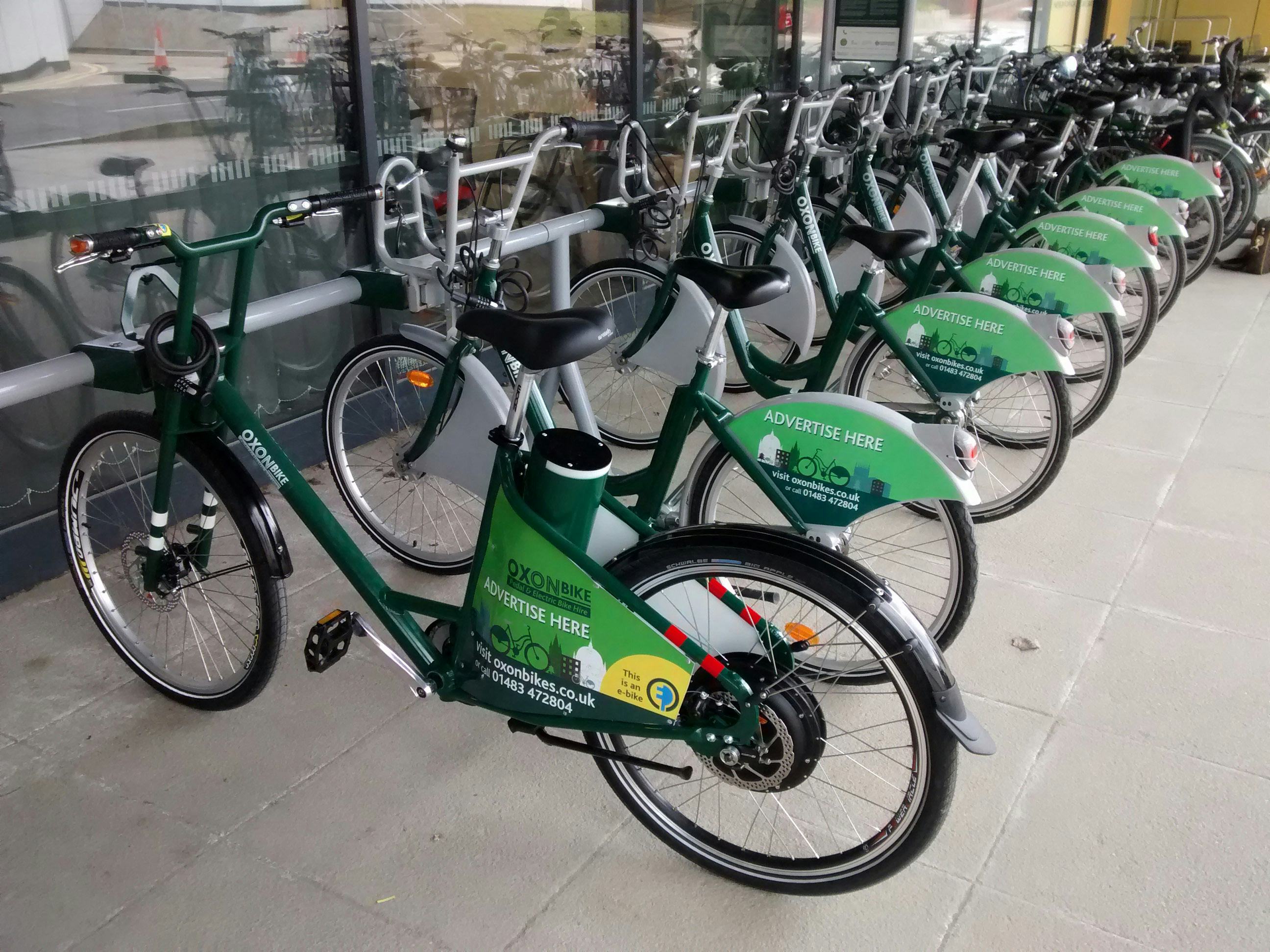 UK government made GBP 700,000 (€ 906,000) available to fund e-bike sharing projects. - Photo OxonBike
