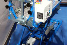 For workshops dealing with substantial volume of e-bikes: Gioma’s new repair stand. – Photo Grega Stopar