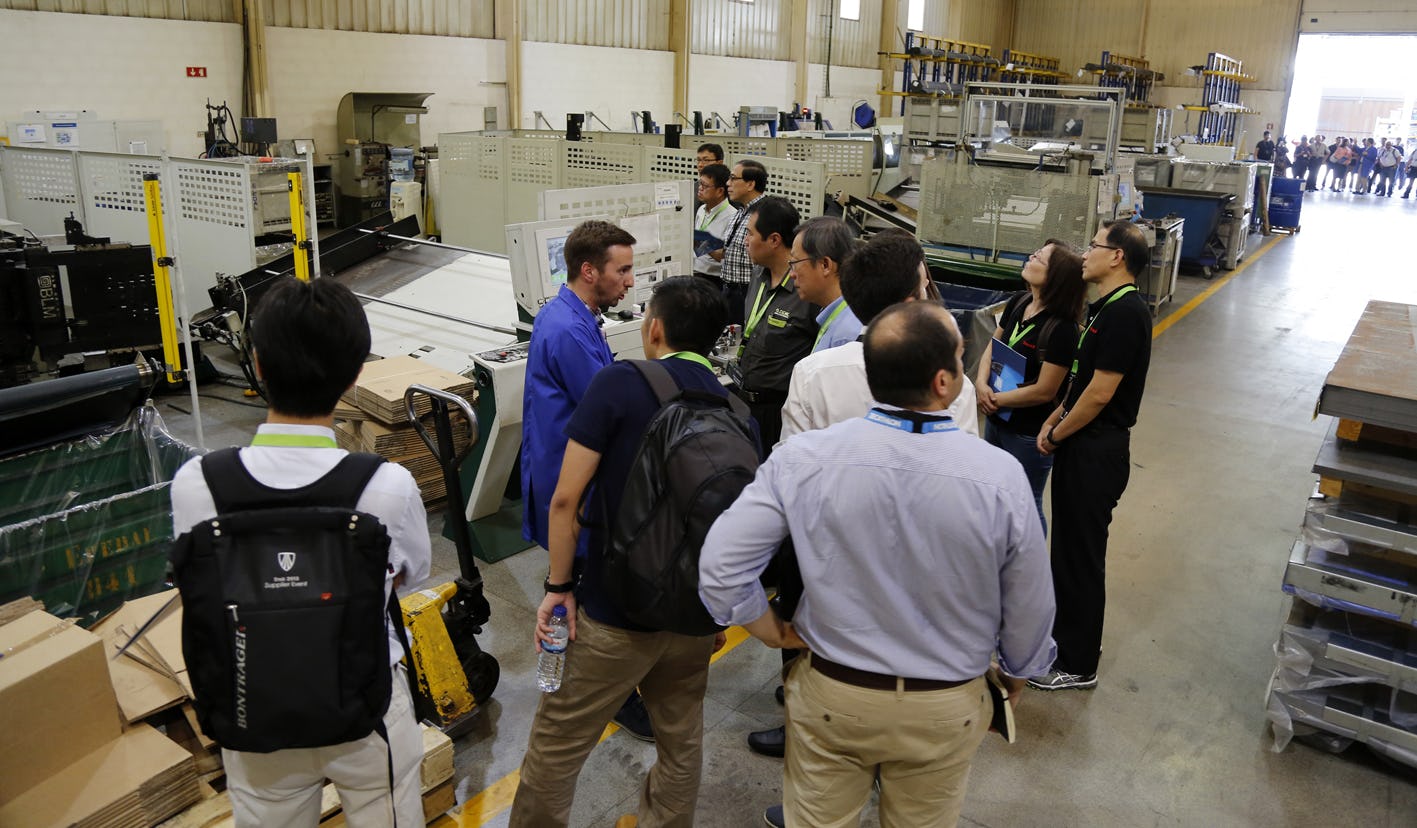 Delegation of some 30 Asian supplying companies visited Portugal. They checked out Bike Value Portugal which is turning into a major production center and learned about conditions to set up production here. – Photo ABIMOTA
