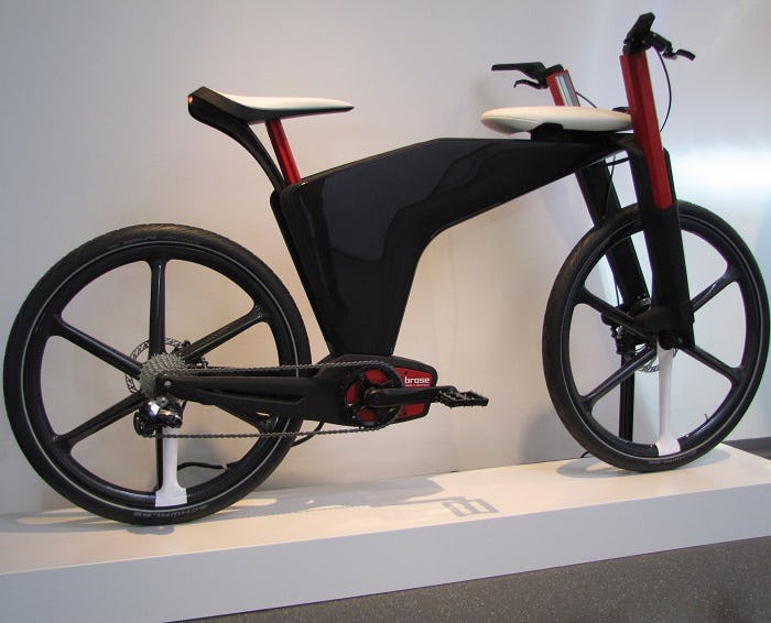 Brose’s Visionsbike offers Individual settings by the touch of a button of handlebars and saddles just like in cars. – Photo Brose