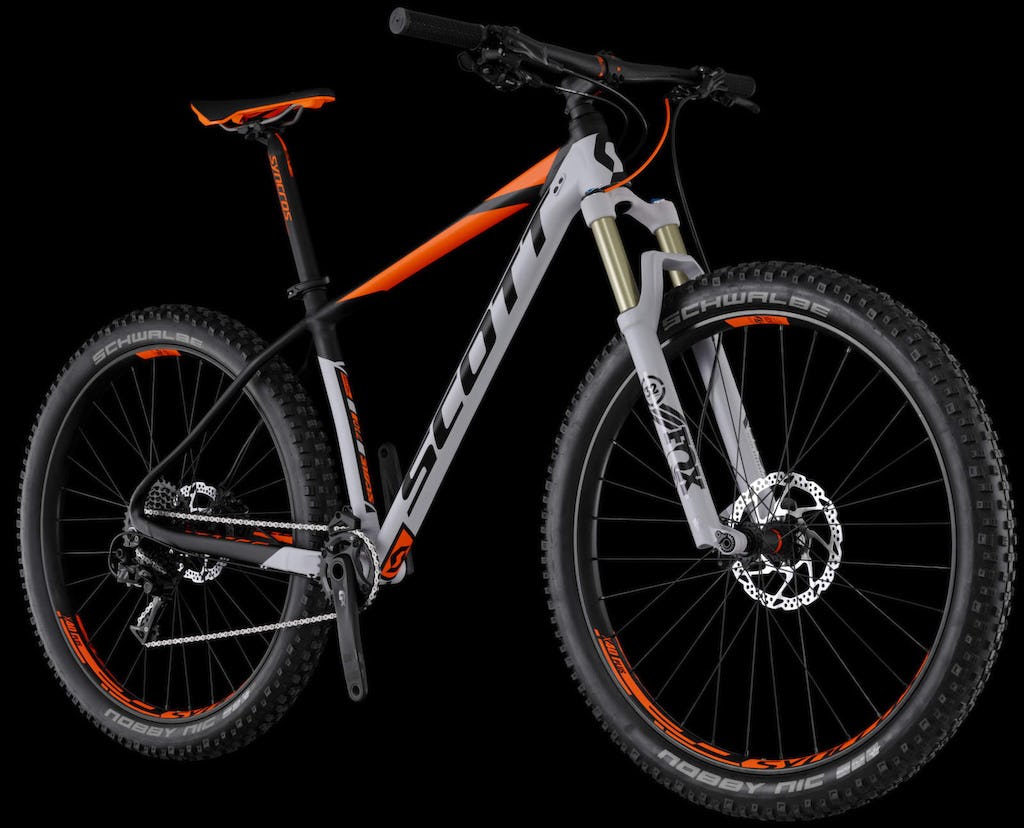 Plus tyres at MTBs. Here’s the Plus bike Scott Scale 710. – Photo Scott