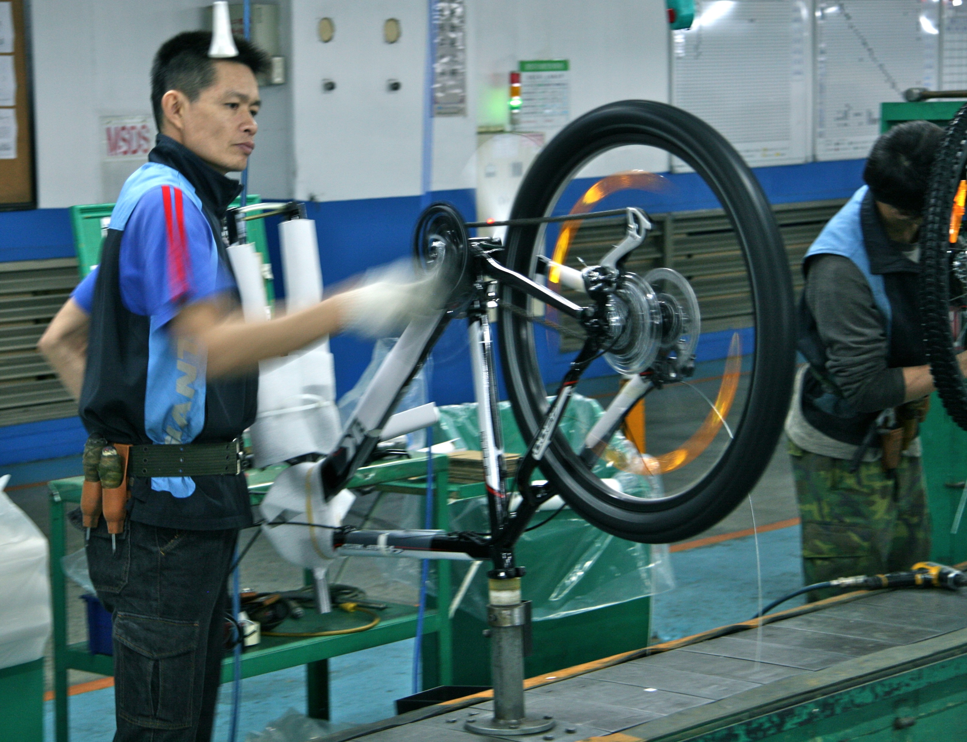 Giant sales dropped by close to 4%; Accell saw a double-digit sales rise. – Photo Jo Beckendorff