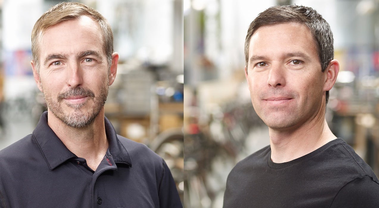 Sander Rigney (r.) and Ron Ritzler have both been promoted to vice presidential roles. – Photo SRAM