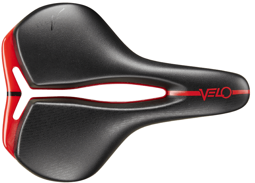 Next to other features Velo’s e-bike saddle offers waterproof cover. – Photo Velo