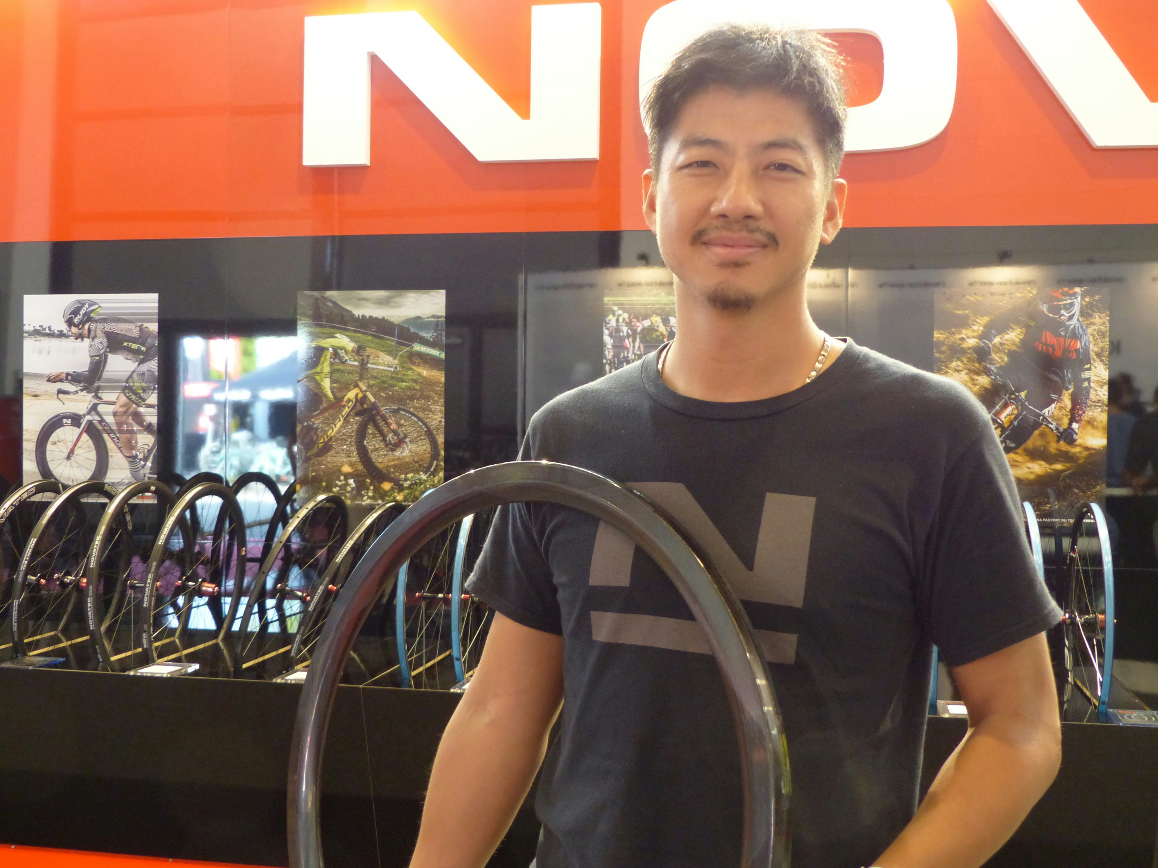 久裕(Joy Tech)的Jeff Chen說：「這項新的技術大大幫助了品質的提升。」　照片來源－Bike Europe