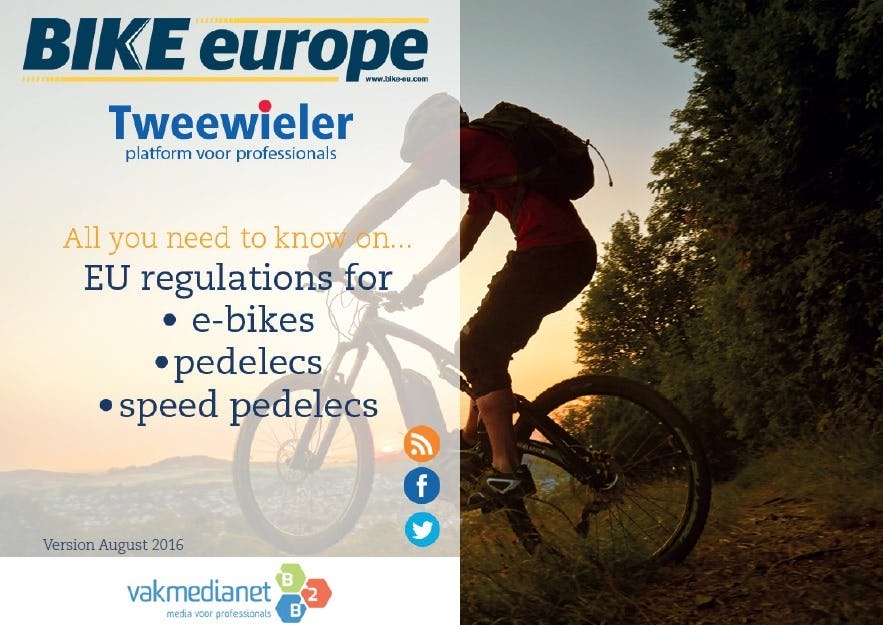 The August 2016 version of the Bike Europe White Paper can now be downloaded. – Photo Bike Europe