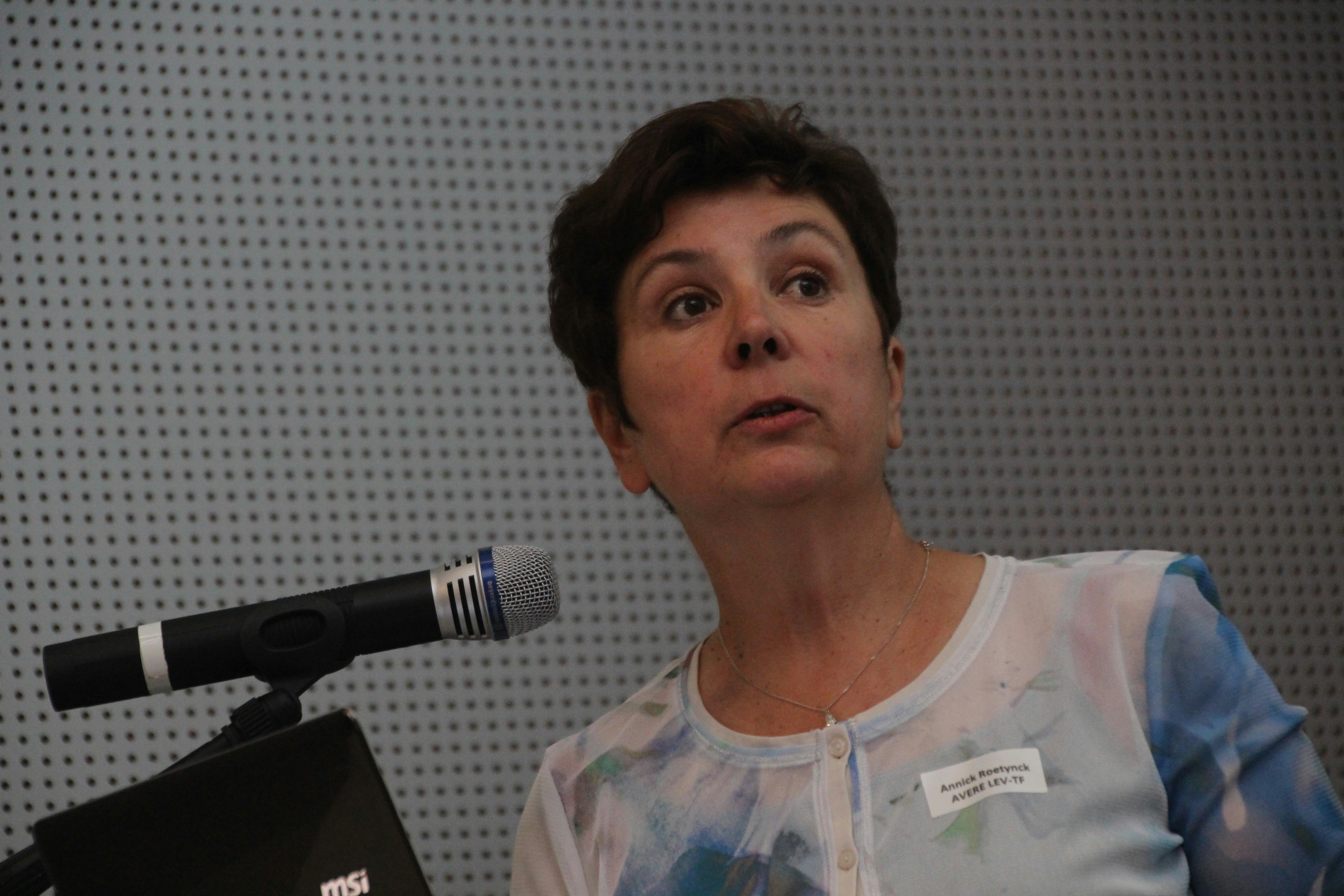 AVERE’s LEV Policy Manager Annick Roetynck explained in detail what the e-bike industry might expect of the new type approval. – Photo Arnauld Hackmann