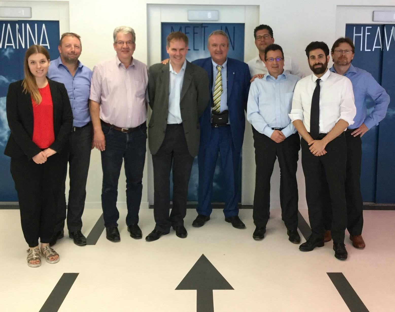 The campaign team who will create the EU-wide policy framework for cycling. – Photo ECF