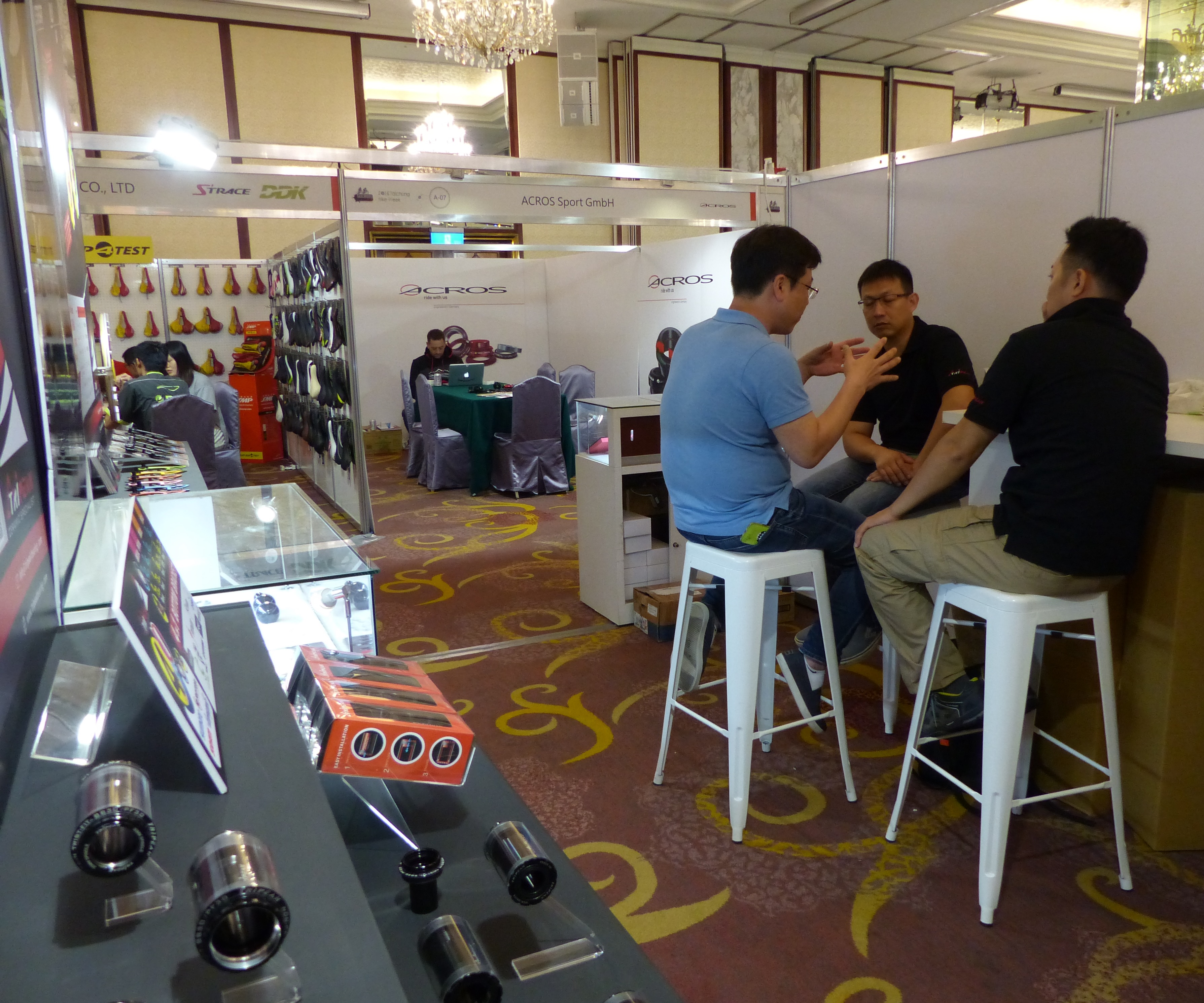 At Taichung Bike Week the number of companies presenting new products is again up 15% to 460 this year. – Photo Bike Europe