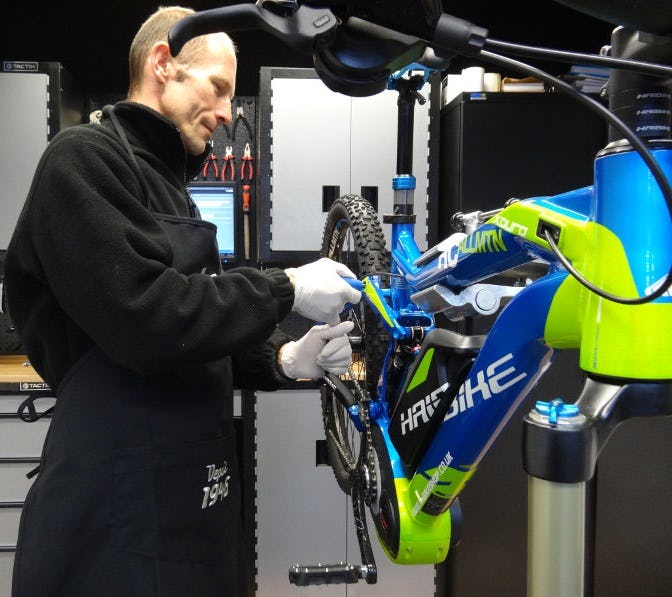 ‘E-bikes are becoming more familiar and understood in UK’. – Photo E-Bikeshop