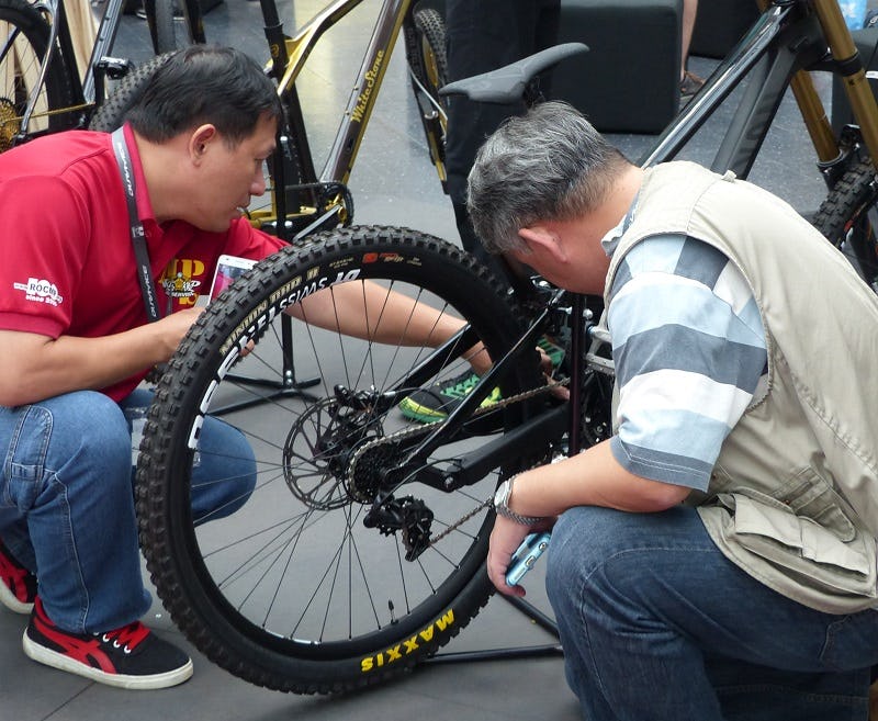 「我們大多數的客戶都支持Eurobike的展期改為3天。」照片來源/Eurobike