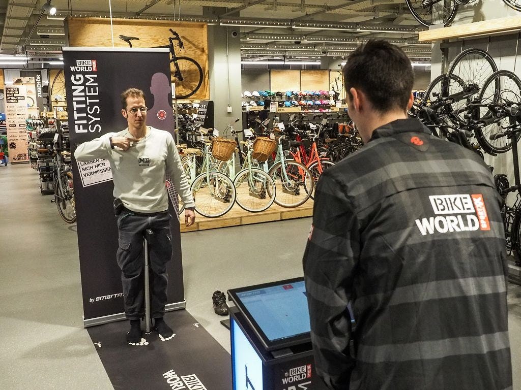 Swiss Bike World shop format comes with wide range of products and services. – Photo Peter Hummel