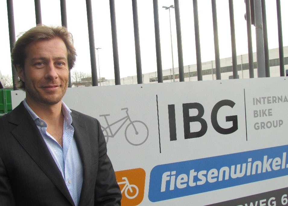 Bastiaan Hagenouw, CEO International Bike Group and Fietsenwinkel.nl. – Photo Bike Europe