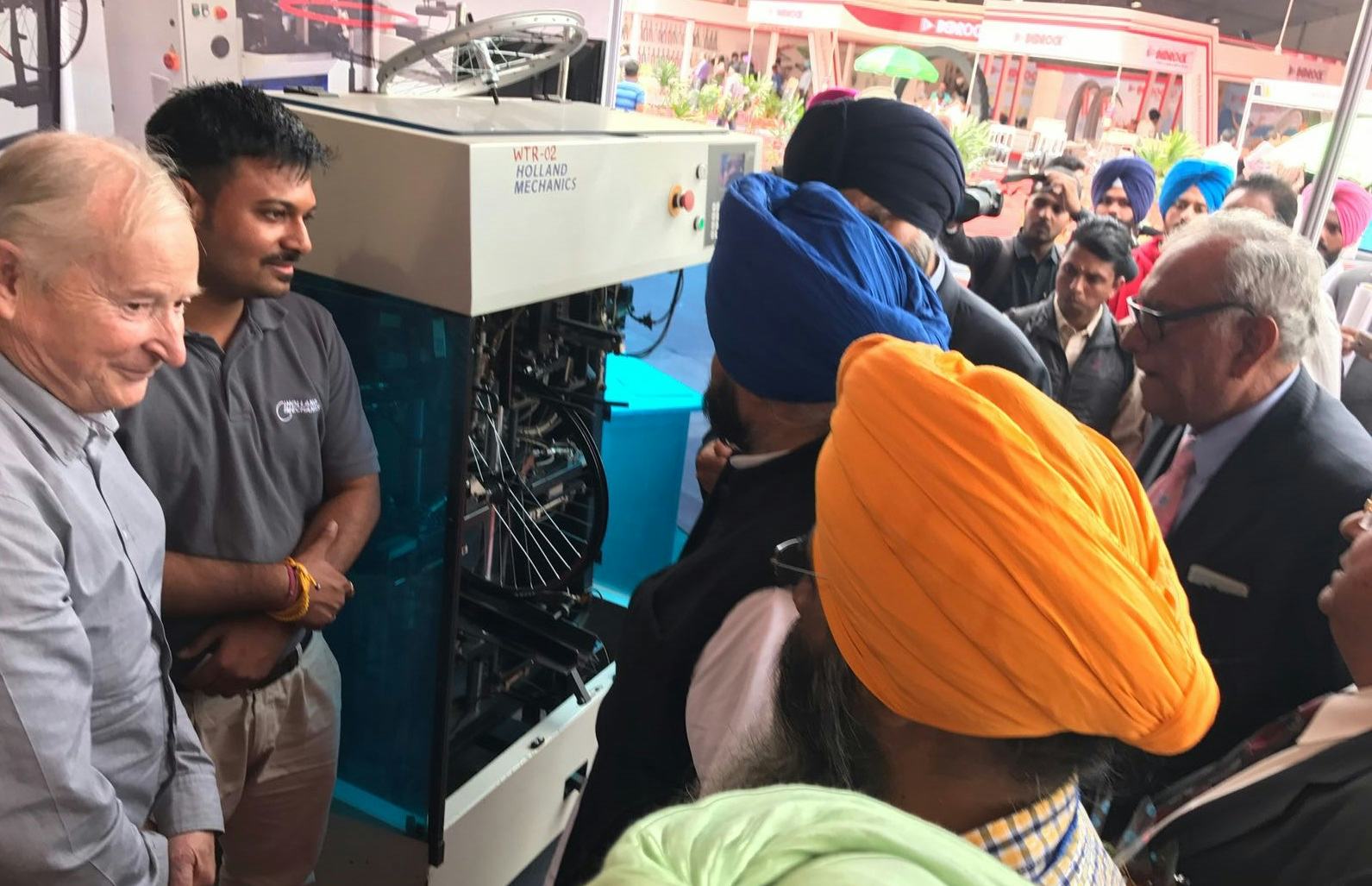 ‘Holland Mechanics machinery is now installed at all five major OEMs in India,’ says Jos van Doornik of Holland Mechanics. – Photo Satnam Singh