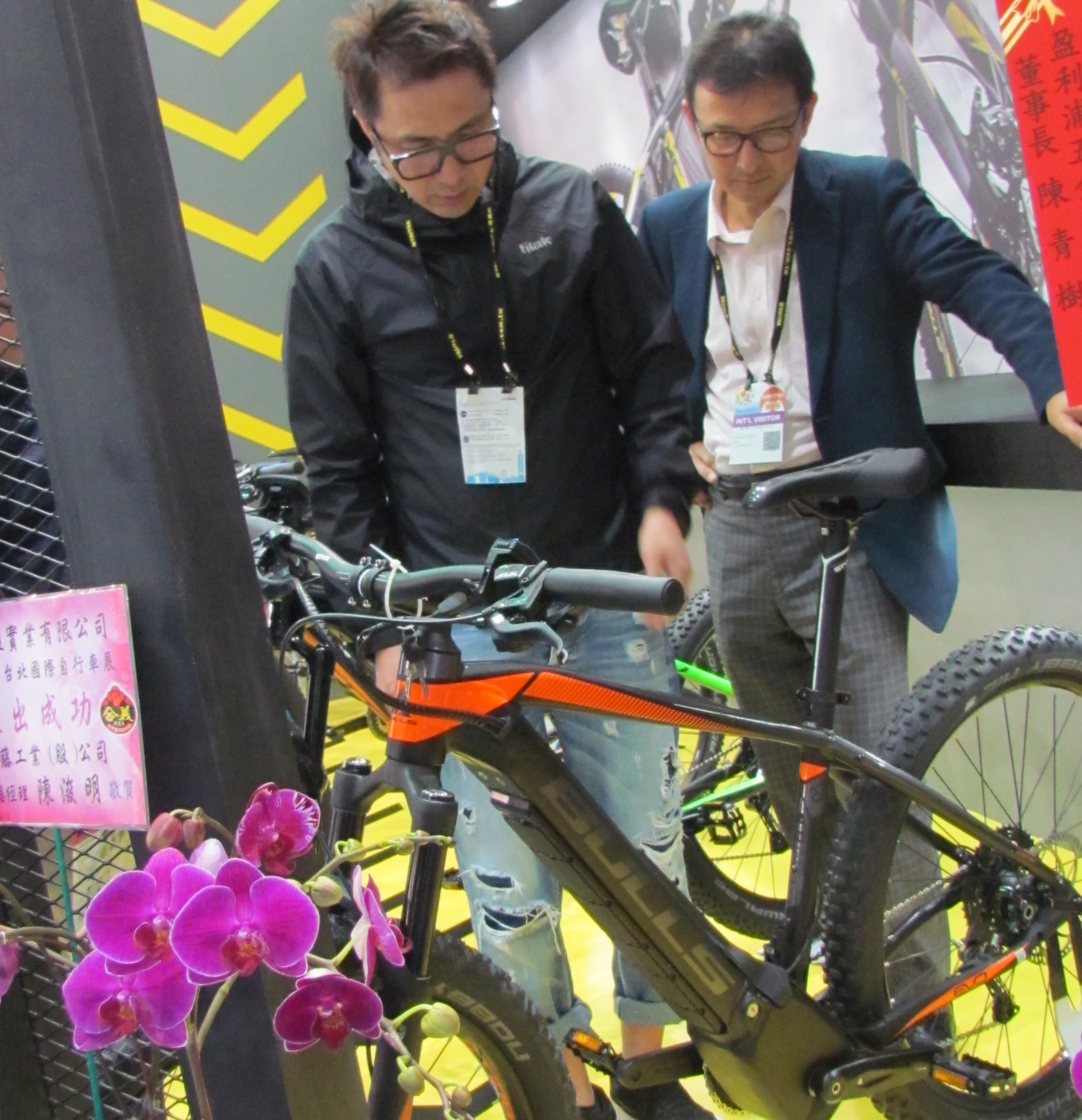 Rising interest for e-MTBs brings more visitors from Asia to Taipei Cycle. – Photo Bike Europe