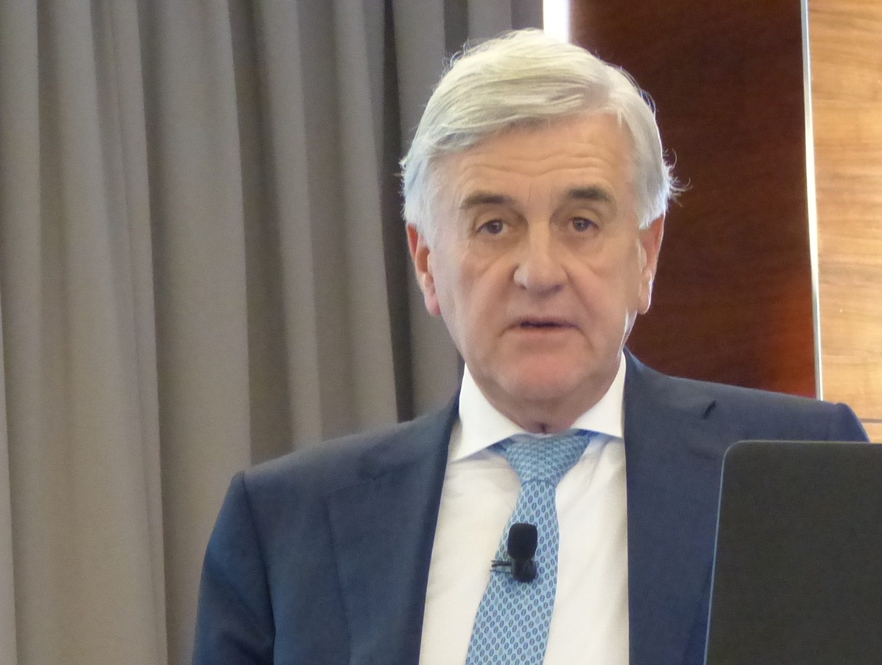 Departing CEO René Takens proudly presented Accell Group’s new milestone as it broke one billion euro turnover mark in 2016. – Photo Bike Europe