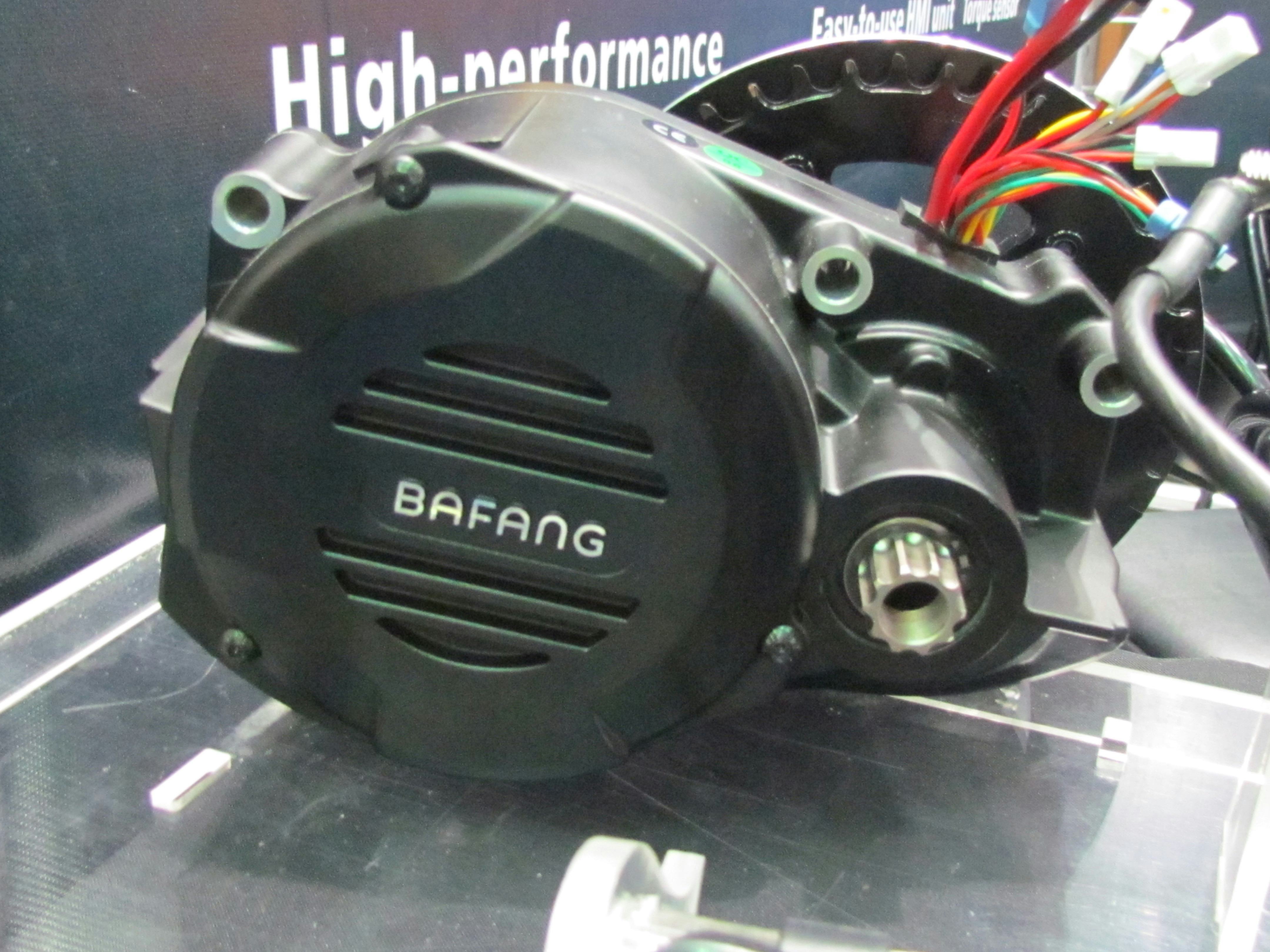 This ‘Ultra Drive’ is Bafang’s new system for e-MTBs. – Photo Bike Europe