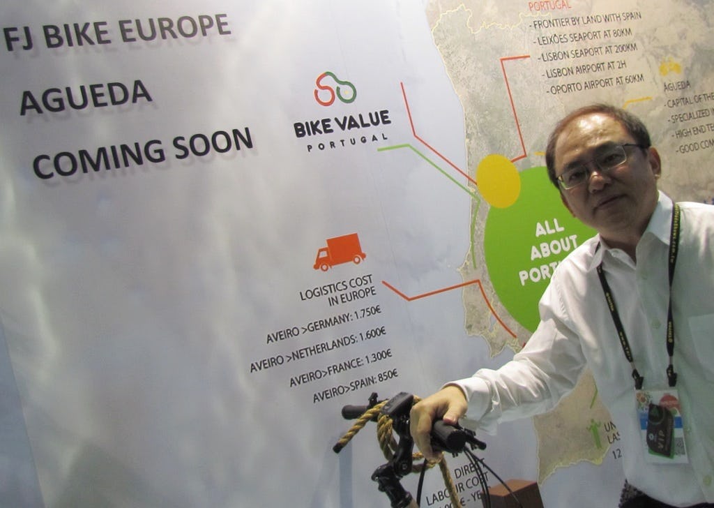 Fritz Jou announced construction start of Portugal based facility. – Photo Bike Europe
