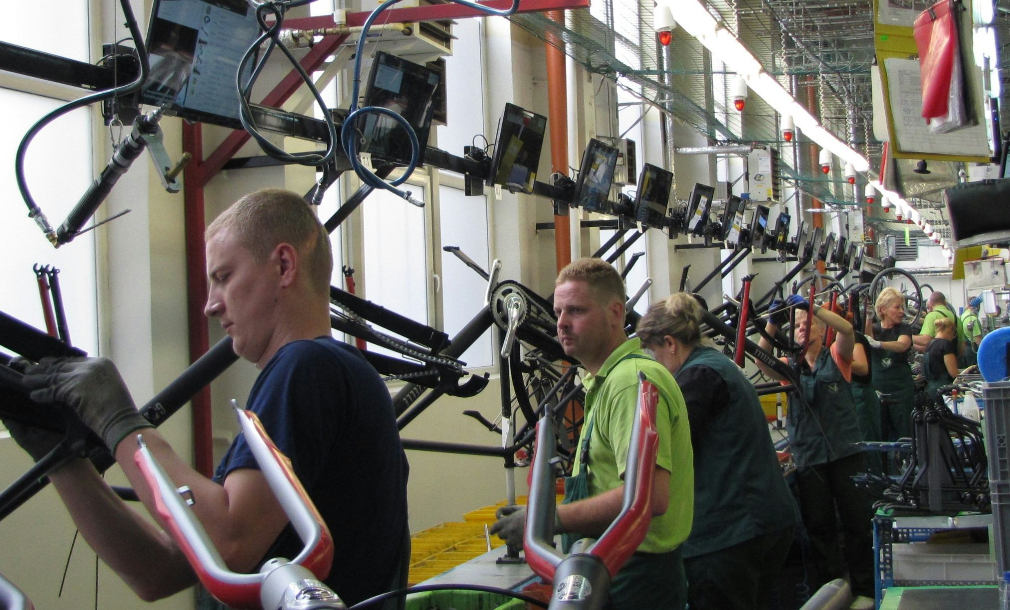 The number of jobs in the European Union related to bicycles, e-bikes and components increased by 28.5% since 2012. – Photo Bike Europe