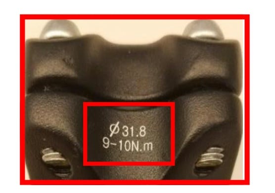 These markings indicate that the bike is affected by the recall. – Photo GT 