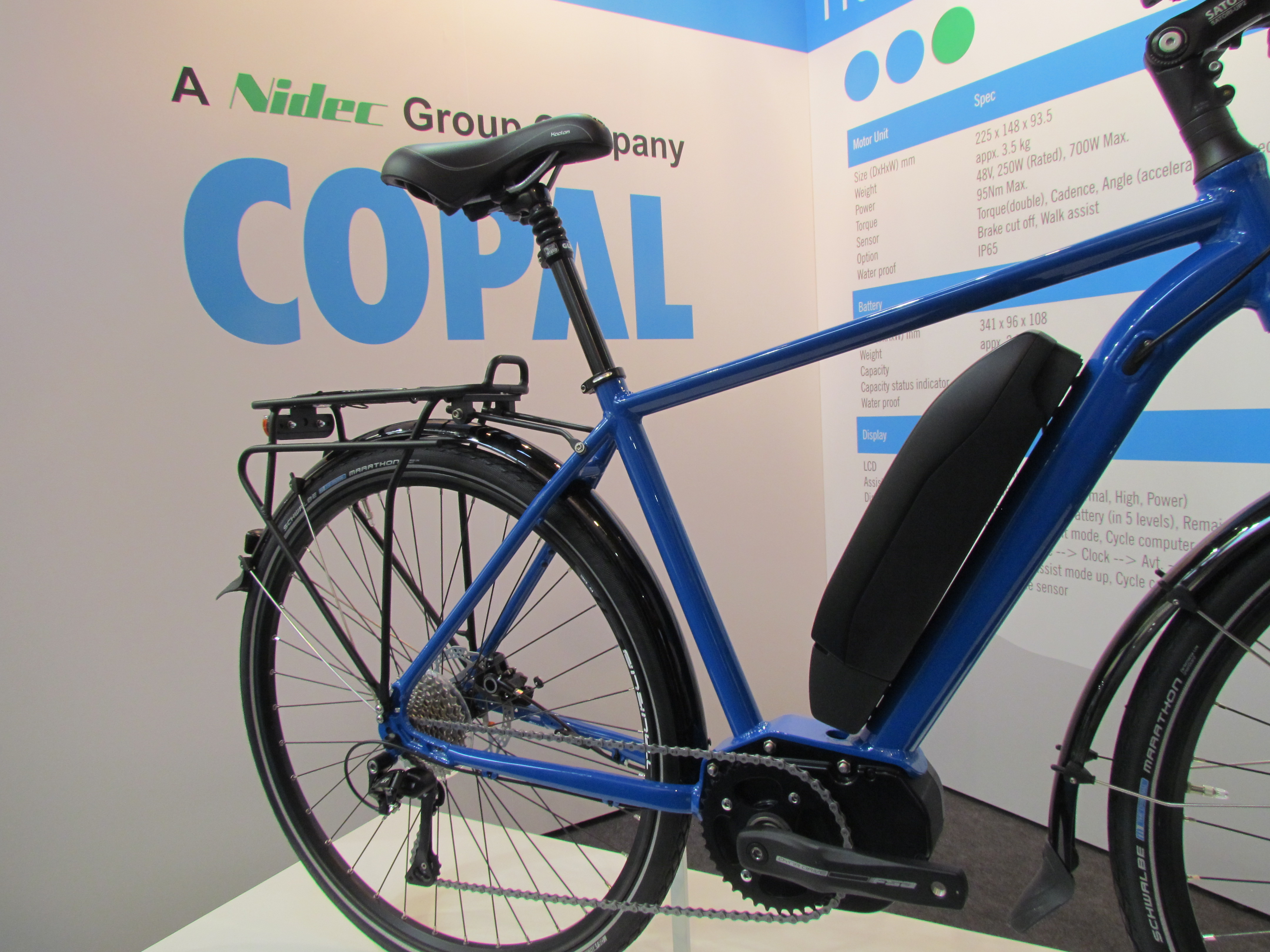 Nidec-Copal mid-motor can be installed at any angle while company claims it to be the world’s smallest e-bike motor. – Photo Bike Europe 