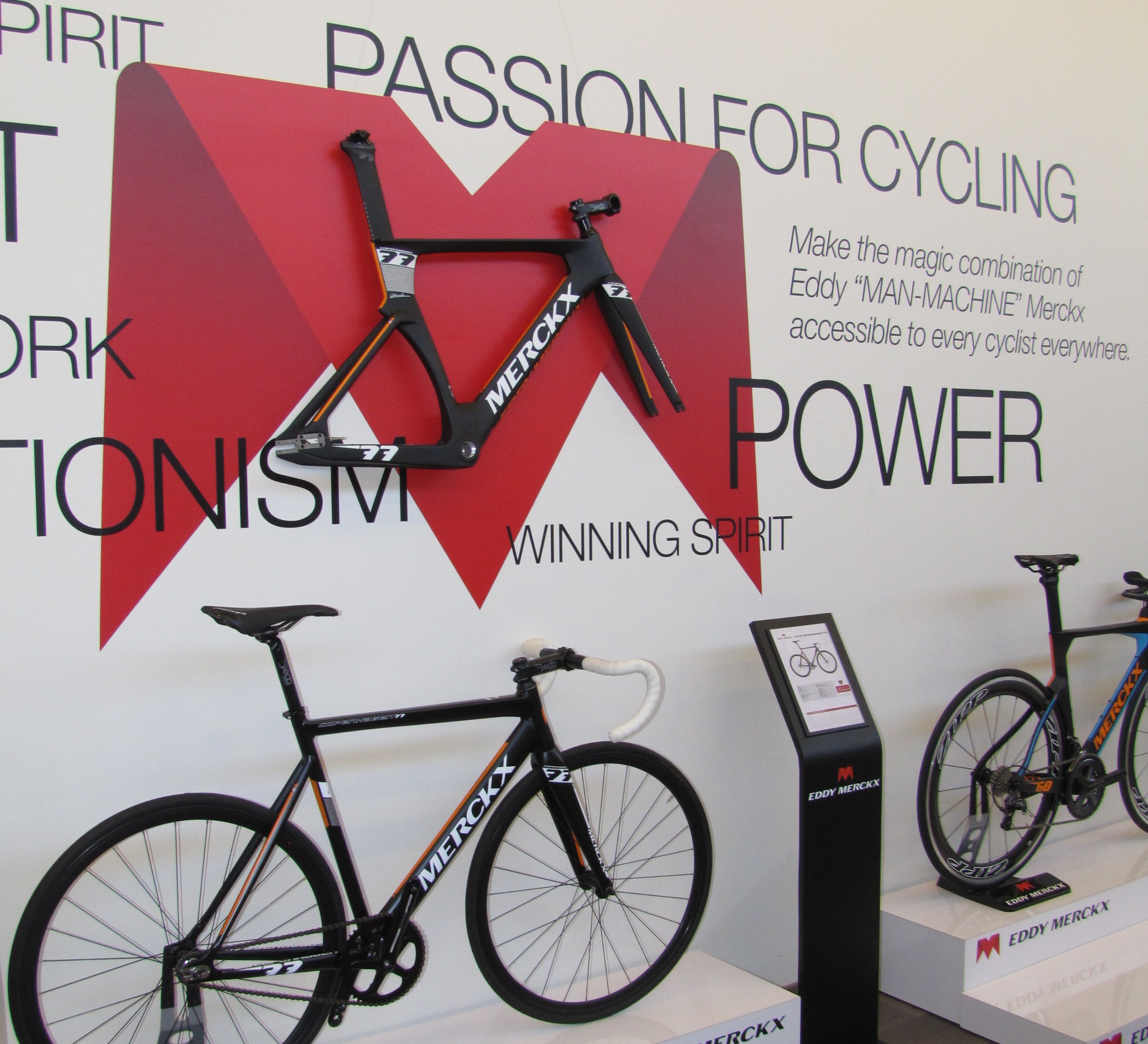 Ridley 執行長Joachim Aerts說：「我們擔保著 Eddy Merckx 自行車更進一步的發展。」照片來源／Bike Europe 