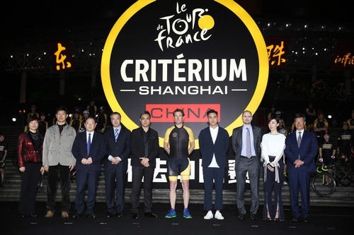 The Tour de France criterium made its entry into China this year. – Photo Bike Europe 
