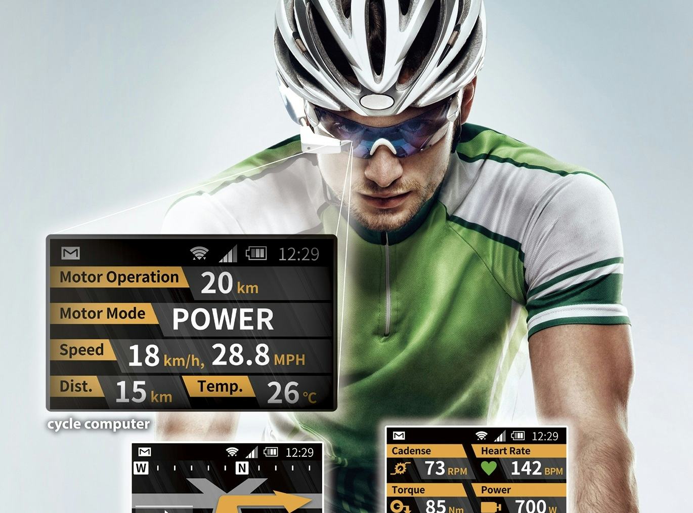 The Nidec Smart Glass are operated through a user’s voice. – Photo Nidec Copal