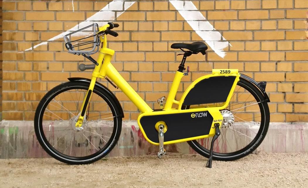 City of Mainz is first to see the eflow rental bikes. – Photo eflow 