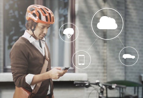 2017 Smarter Cycling Conference focusses on bike-cloud connectivity, digital integration, sensorization, IoT, wearables, mapping, and other digital technologies. – Photo Volvo