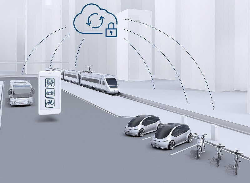 City of tomorrow will see mobility system in which all modes of transportation speak common language and work together. – Photo Bosch