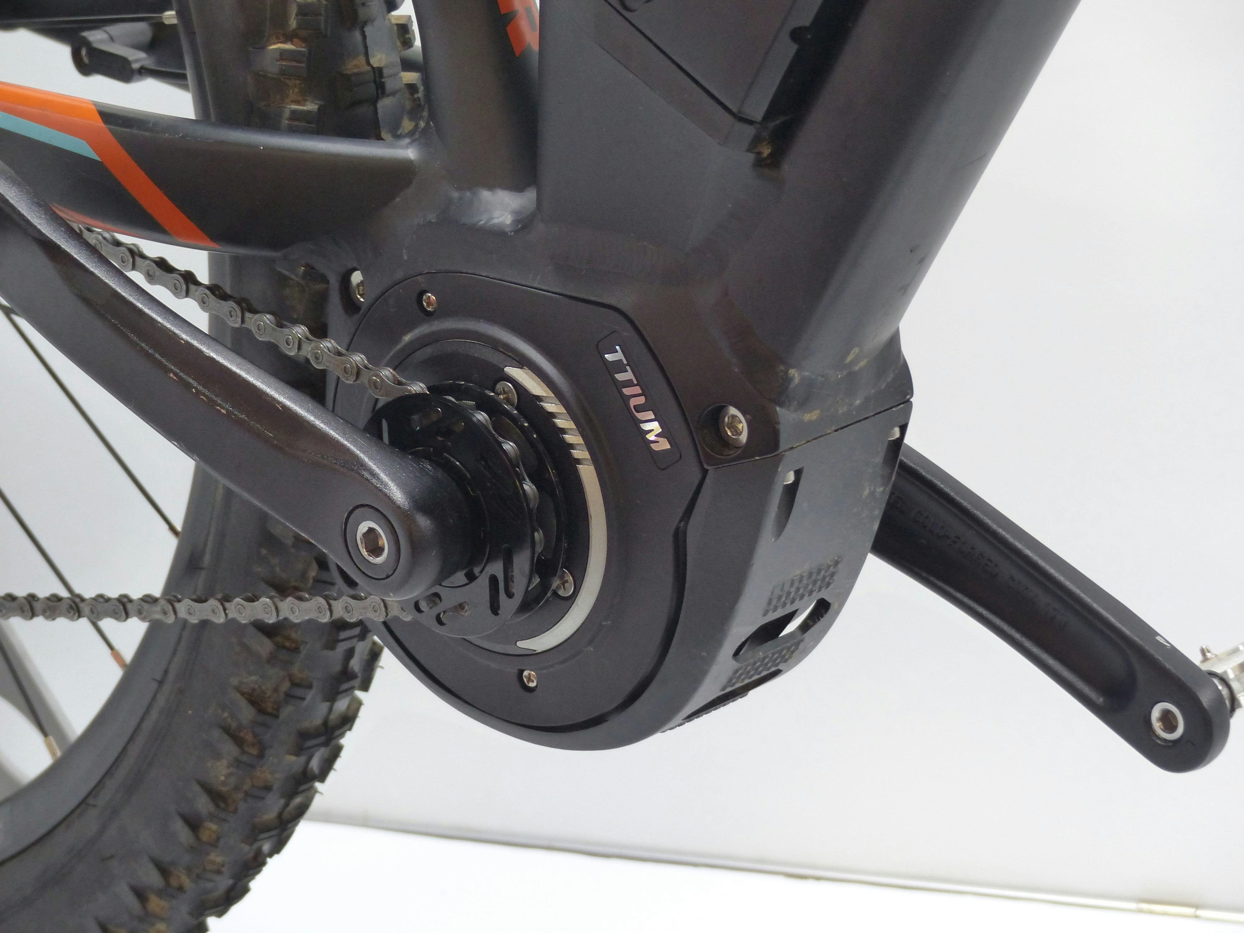 Ttium’s Powerful PX motor has been designed for the MTB. – Photo Bike Europe 