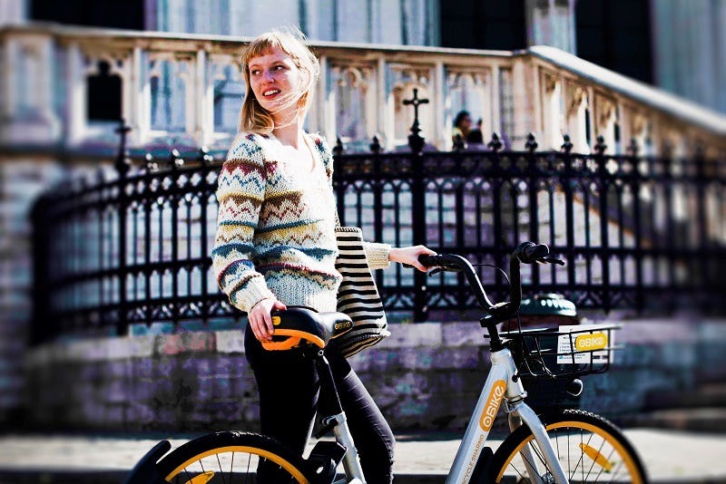 oBike is introducing more localised business model. – Photo oBike 